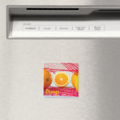 Orangenfrucht für vegane und vegeatriere magnet (In Situ (Geschirrspüler))