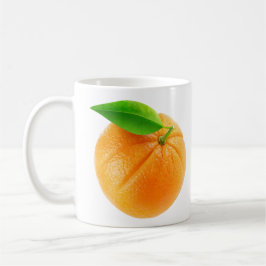 Orangenfrucht Kaffeetasse