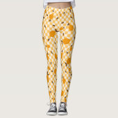 Orangenfrucht Leggings (Vorderseite)