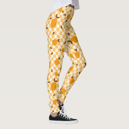 Orangenfrucht Leggings (Rechts)