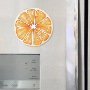 Orangenfrucht Magnet