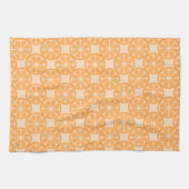 Orangenfrucht Orangen Muster Geschirrtuch (Horizontal)