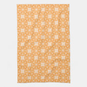 Orangenfrucht Orangen Muster Geschirrtuch (Vertikal)