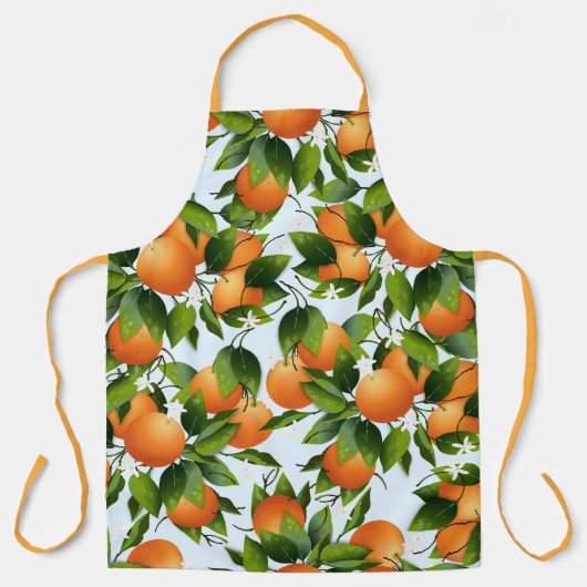 Orangenfrucht Schürze (Vorderseite)