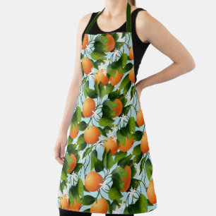 Orangenfrucht Schürze