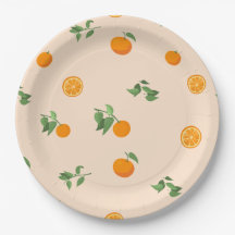 Orangenfrucht Zitrus klassisches Muster