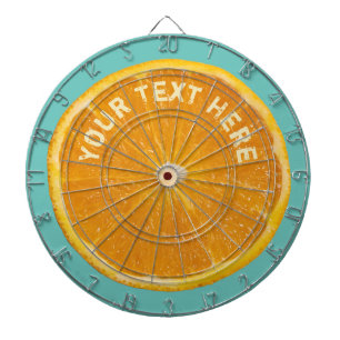 Orangenfruchtdartboard Dartscheibe