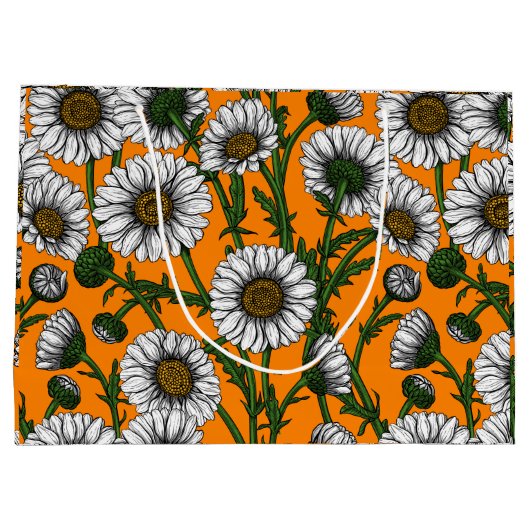 Orangenfrüchte Große Geschenktüte (Rückseite)