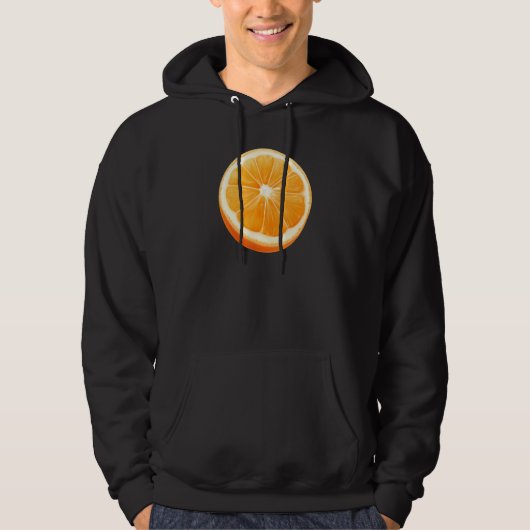 Orangenfrüchte Hoodie (Vorderseite)