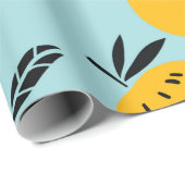 Orangenfrüchte nahtlos geschenkpapier (Rolleneckpunkt)