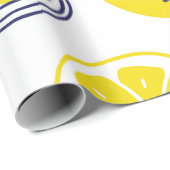 Orangenfrüchte nahtlos geschenkpapier (Rolleneckpunkt)