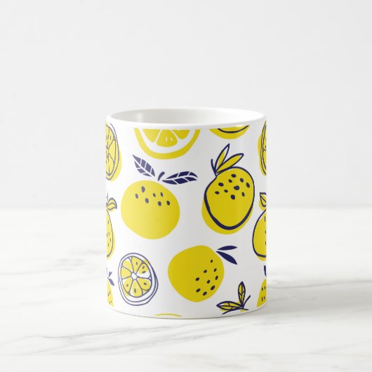 Orangenfrüchte nahtlos kaffeetasse (Mittel)