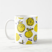 Orangenfrüchte nahtlos kaffeetasse (Links)