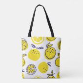 Orangenfrüchte nahtlos tasche (Rückseite)