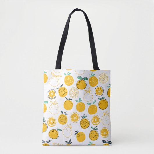 Orangenfrüchte nahtlos tasche (Vorderseite)