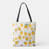 Orangenfrüchte nahtlos tasche (Rückseite)