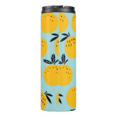 Orangenfrüchte nahtlos thermosbecher (Rückseite)