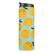 Orangenfrüchte nahtlos thermosbecher (Nach rechts gedreht)