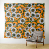 Orangenfrüchte Wandteppich (Beispiel (Horizontal))