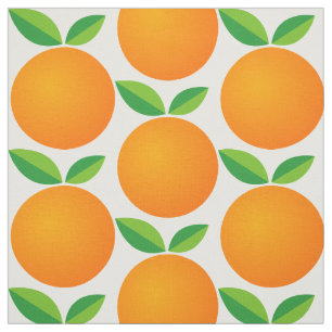 Orangenfruchtmuster Textilgewebe Werkstoff Stoff