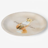 Orangenfuchs                   pappteller (Schrägansicht)