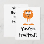 Orangenfurster Einladung (Vorne/Hinten)