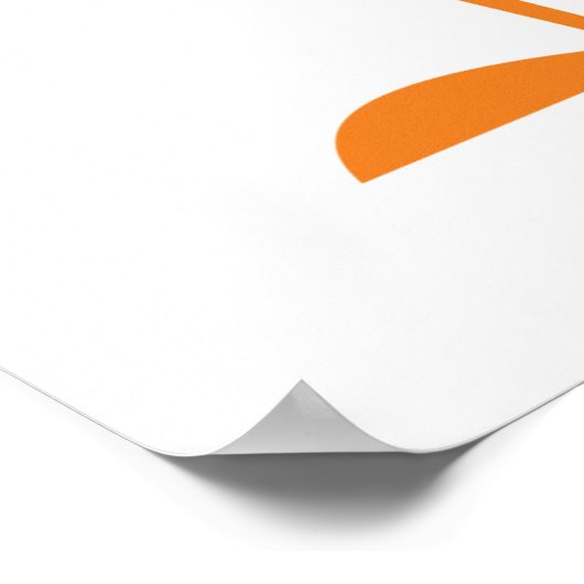 Orangenfurster Poster (Ecke)