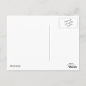 Orangengelbe Blumenfotografie Postkarte (Rückseite)