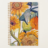 Orangengelbe Blüte, Blütenblume Planer (Vorderseite)