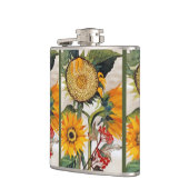 Orangengelbe Pflanze Flachmann (Links)