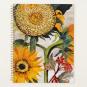 Orangengelbe Pflanze Planer (Vorderseite)