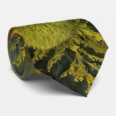 Orangengelbe Sonnenblumen Rose Blumenstrauß Krawatte (Gerollt)