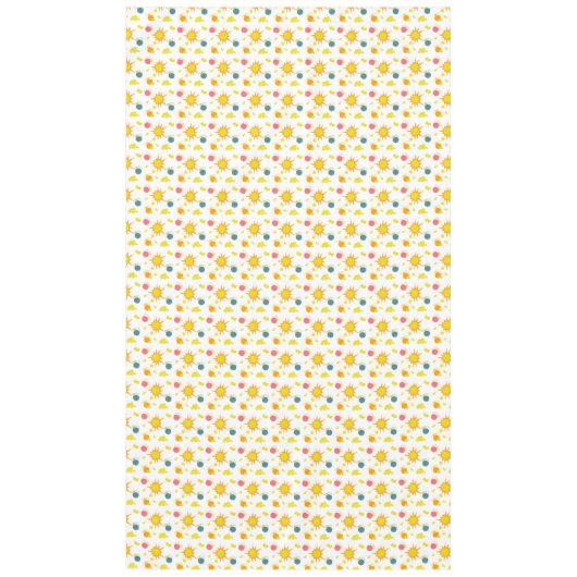 Orangengelbe Suns Lemonade Pitchers Pink Aquamarin Tischdecke (Vorderseite)