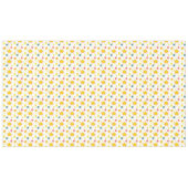 Orangengelbe Suns Lemonade Pitchers Pink Aquamarin Tischdecke (Vorderseite (Horizontal))