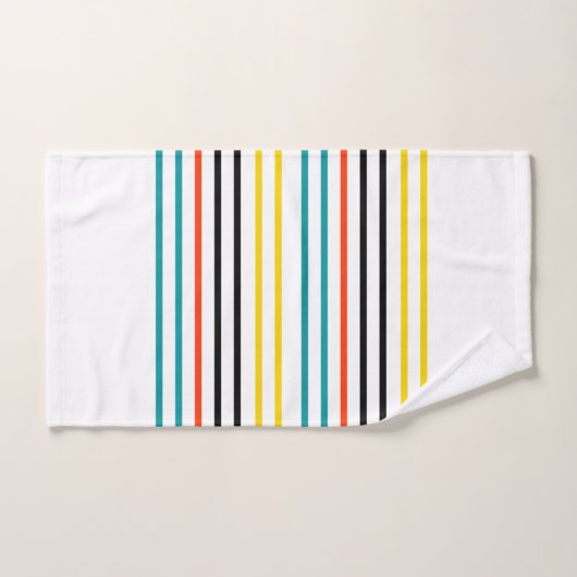 Orangengelber Honig Do Rugged Geek Comic Badhandtuch Set (Handtuch)