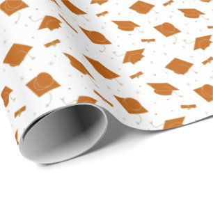Orangengraduierung Geschenkpapier