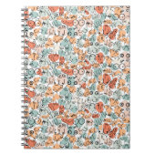 Orangengrün-Frauenspass Notizblock (Vorderseite)