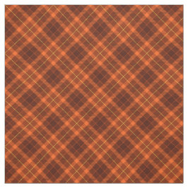 Orangengrunge aus den 90er Jahren Kariert in Nizza Stoff