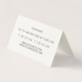 Orangenhain Visitenkarten (Rückseite)