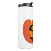 Orangenhalloween Thermosbecher (Nach links gedreht)