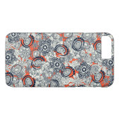 Orangenindigo Case-Mate iPhone Hülle (Rückseite (Horizontal))