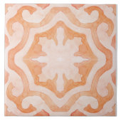 Orangenkaskade Fliese (Vorderseite)