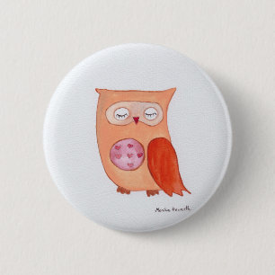 Orangenkauz Button
