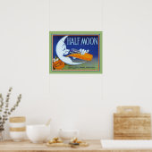 Orangenkratenlabel der 40er Jahre Poster (Küche)