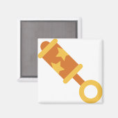 Orangenkraut Magnet (Vorderseite/Rückseite)