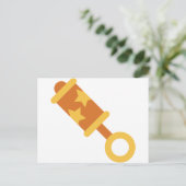 Orangenkraut Postkarte (Stehend Vorderseite)