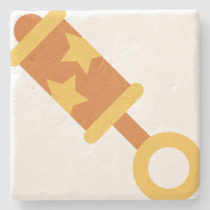 Orangenkraut Steinuntersetzer