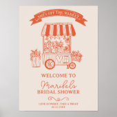 Orangenkreifer begrüßen poster (Vorne)