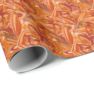Orangenkuchen Geschenkpapier
