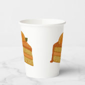 Orangenkuchen Pappbecher (Links)